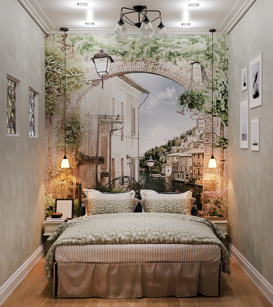 Дизайн проект квартиры общей площадью 56 кв.м в стиле "Прованс"