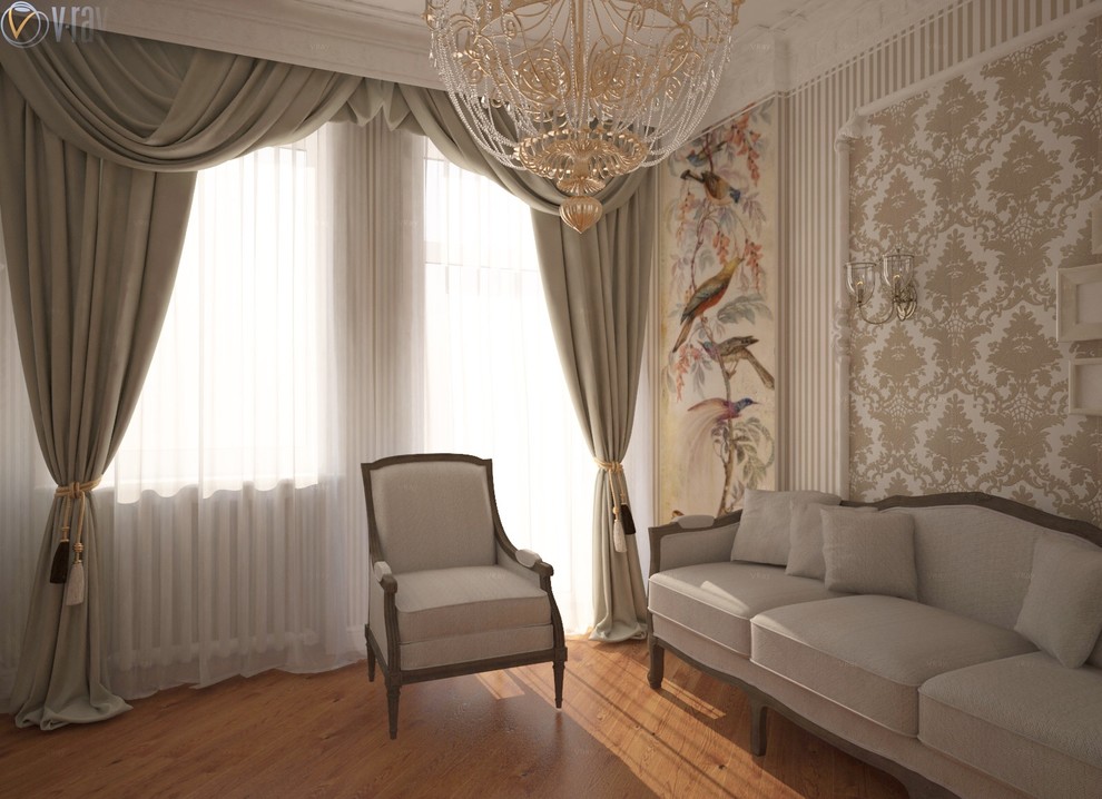 Студия в классическом стиле