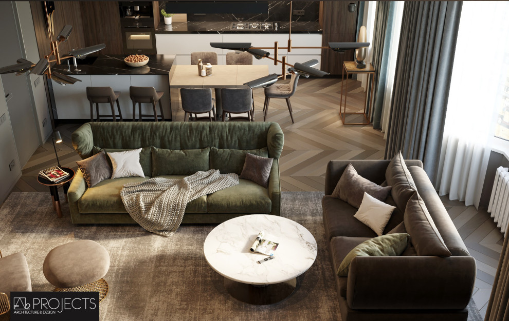 Дизайн-проект квартиры 80м2