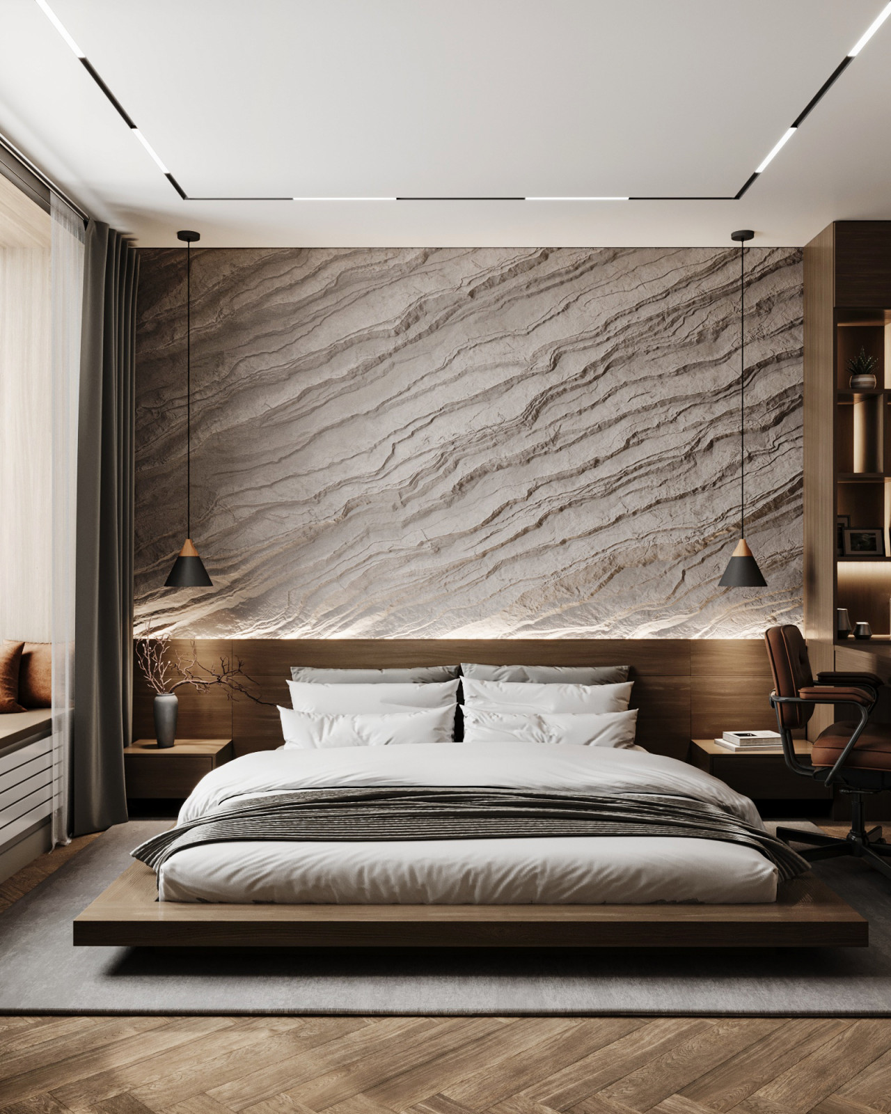 Дизайн-проект квартиры 51м² в ЖК Речной Порт