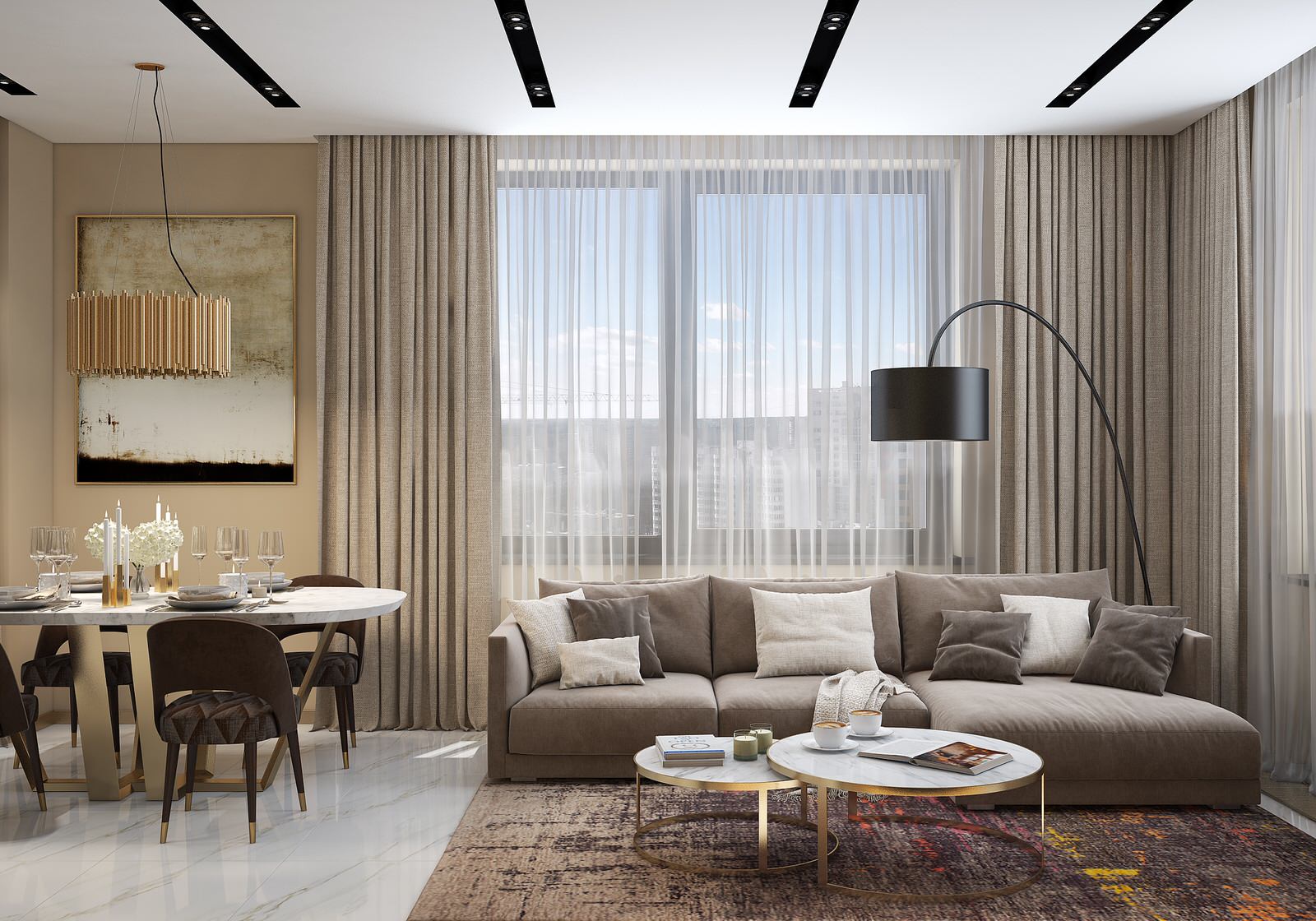 Карамельный латте