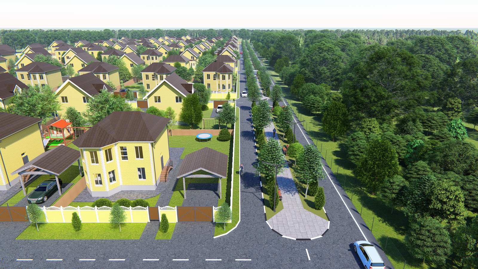 Коттеджный поселок "Адмиралтейский-2" в Краснодаре