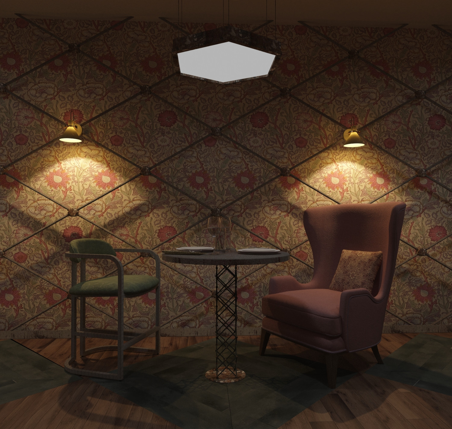 Обложка проекта: Вдохновение от Morris & Co