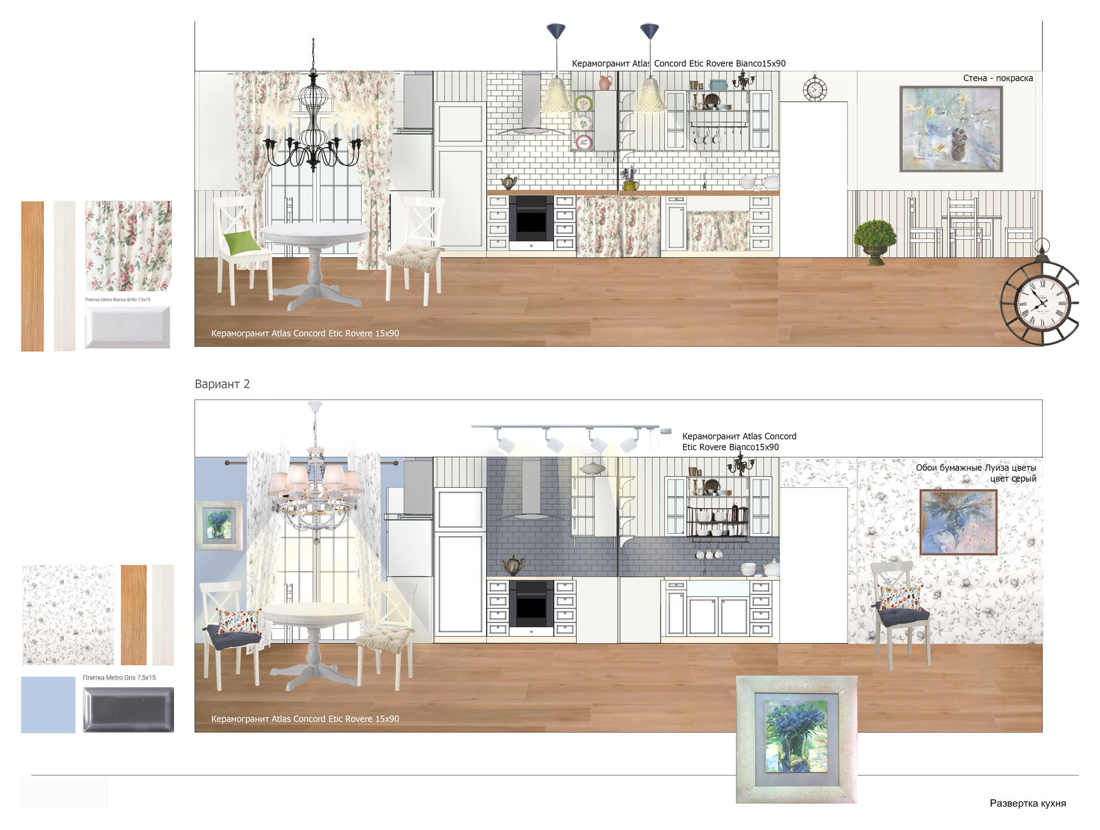 Обложка проекта: Квартира в стиле прованс