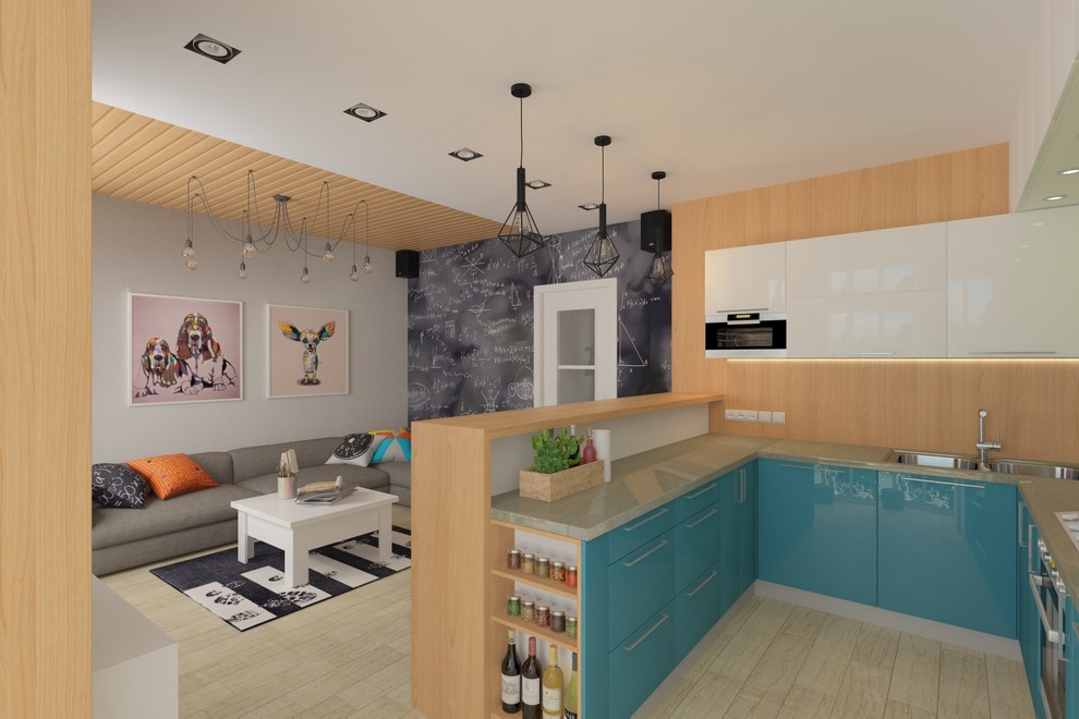 Кухня-студия