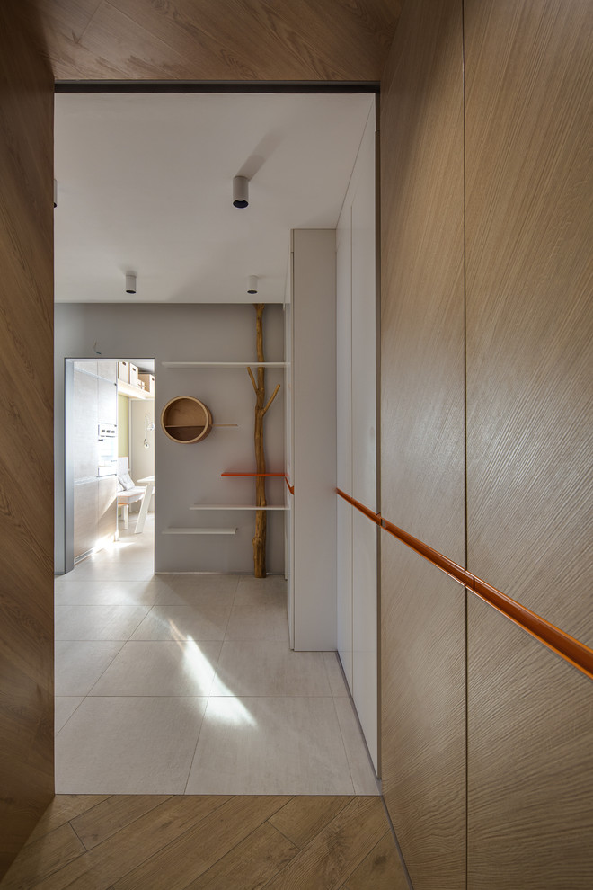 Houzz Украина: Интерьер для холостяка и кошки