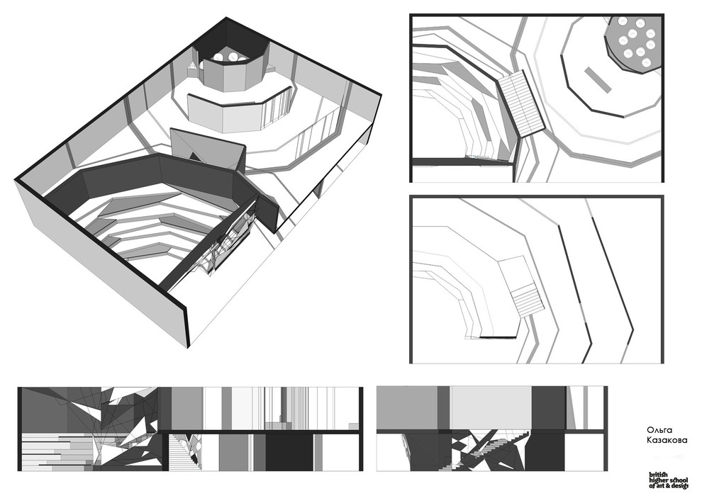 Обложка проекта: Выставочный павильон, 384 м2, концепт