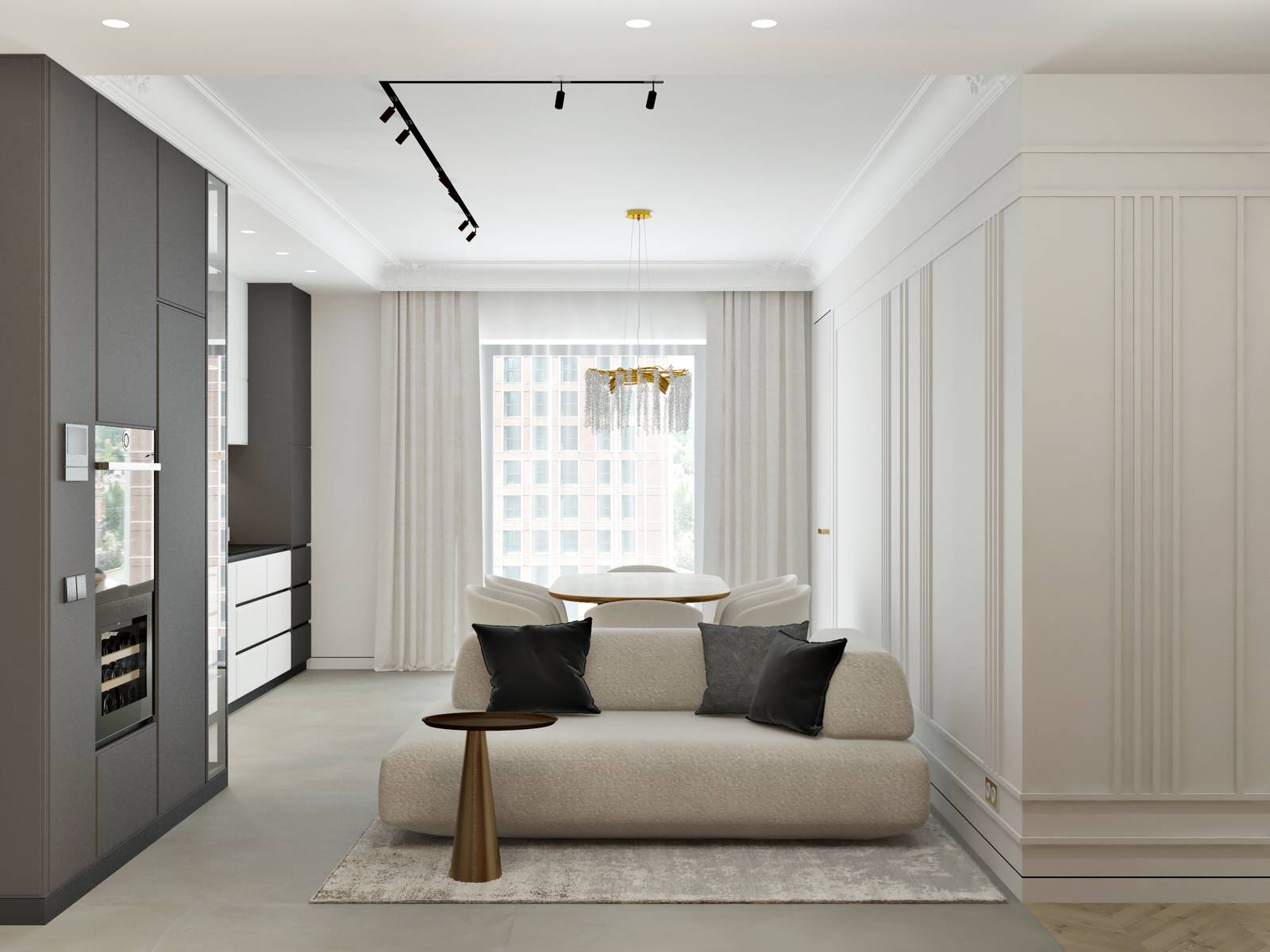 3-х комнатная квартира в ЖК City Bay, Москва