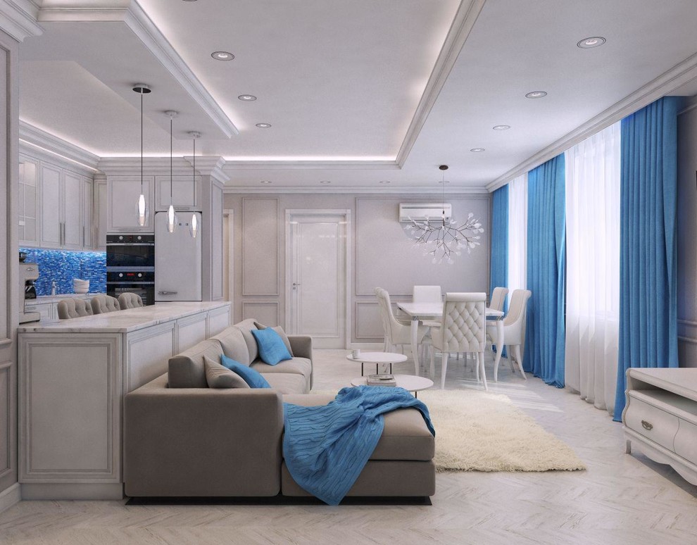 Проект 3-комнатной квартиры для молодой семьи