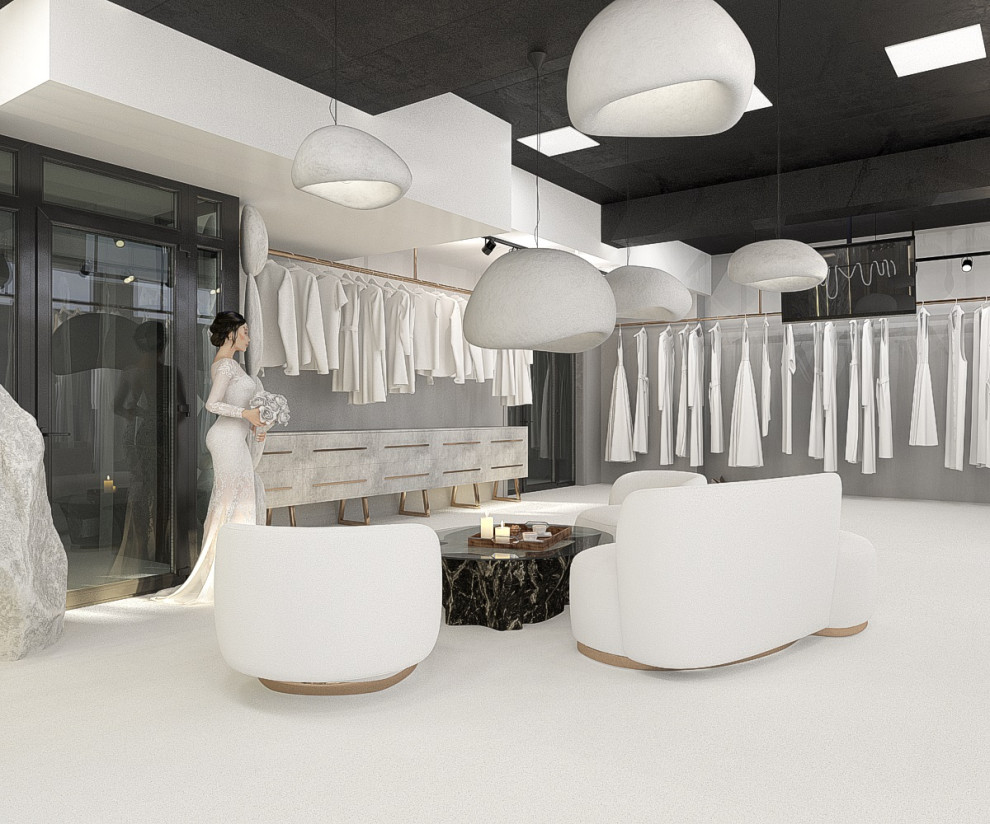 Дизайн-проект  свадебного салона