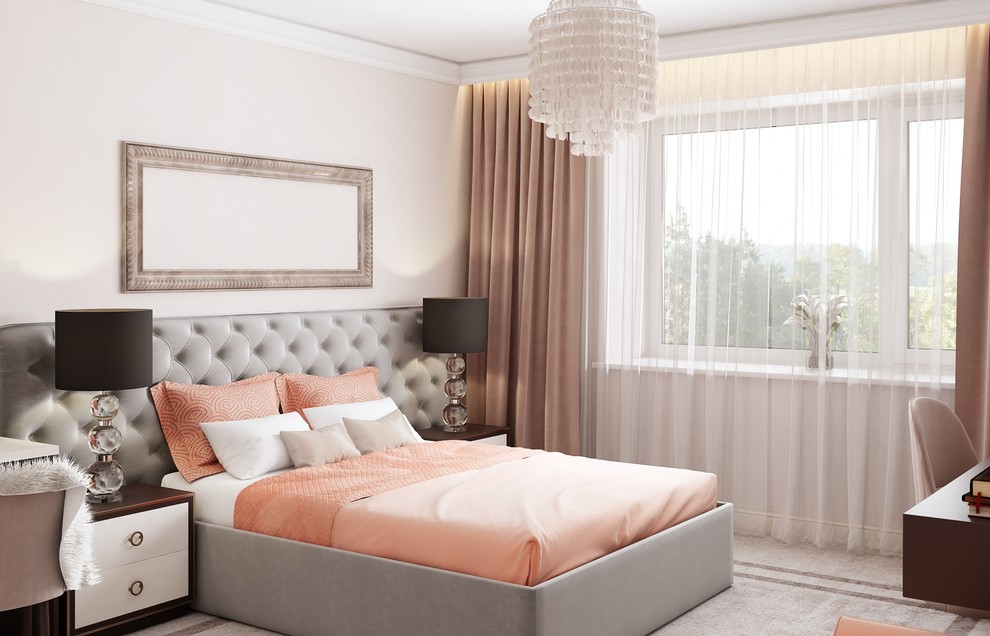 Дизайн многокомнатной квартиры в Челябинске