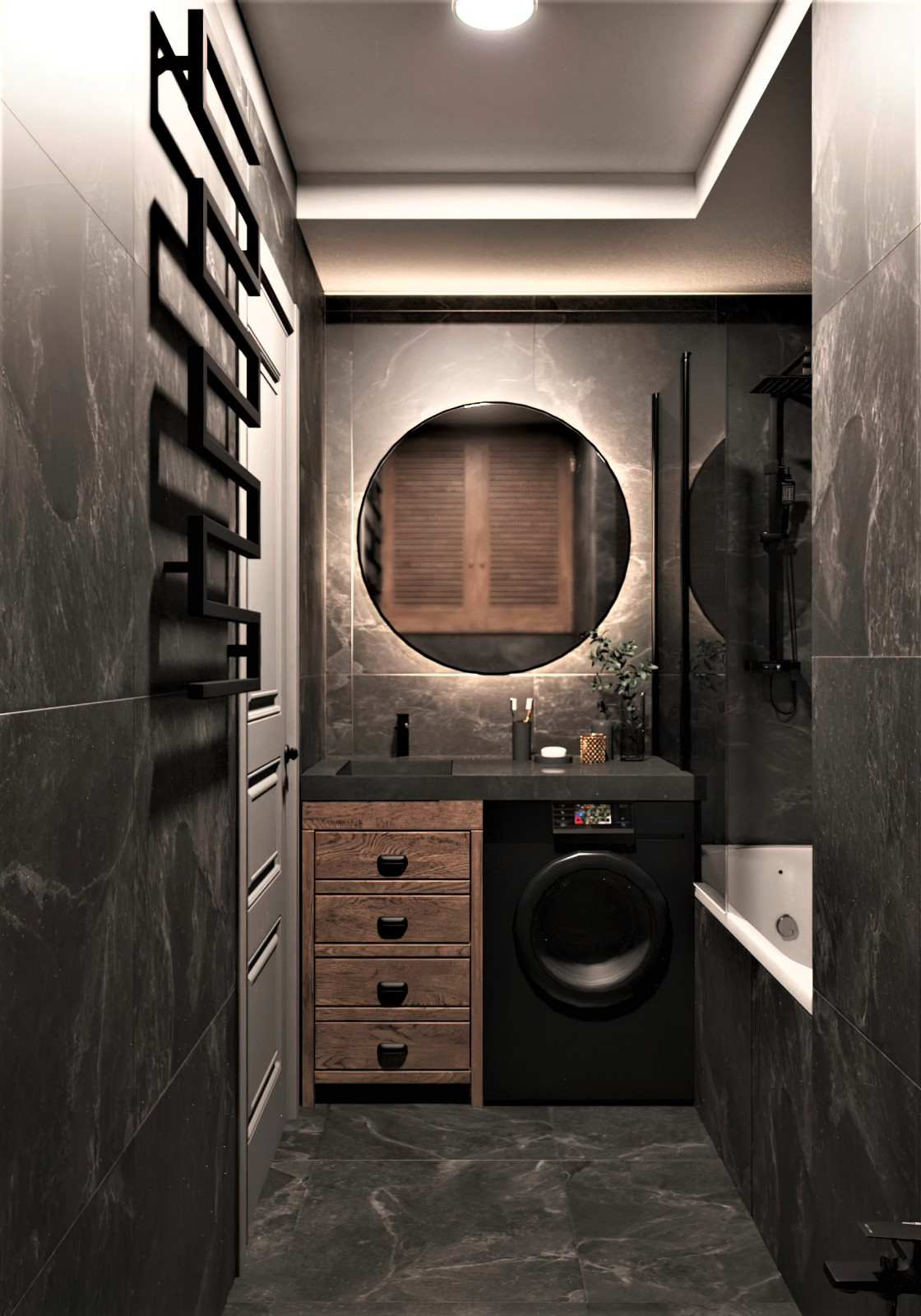 Визуализация квартира 90 м2