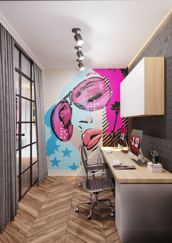 Проект квартиры "Современная графика"