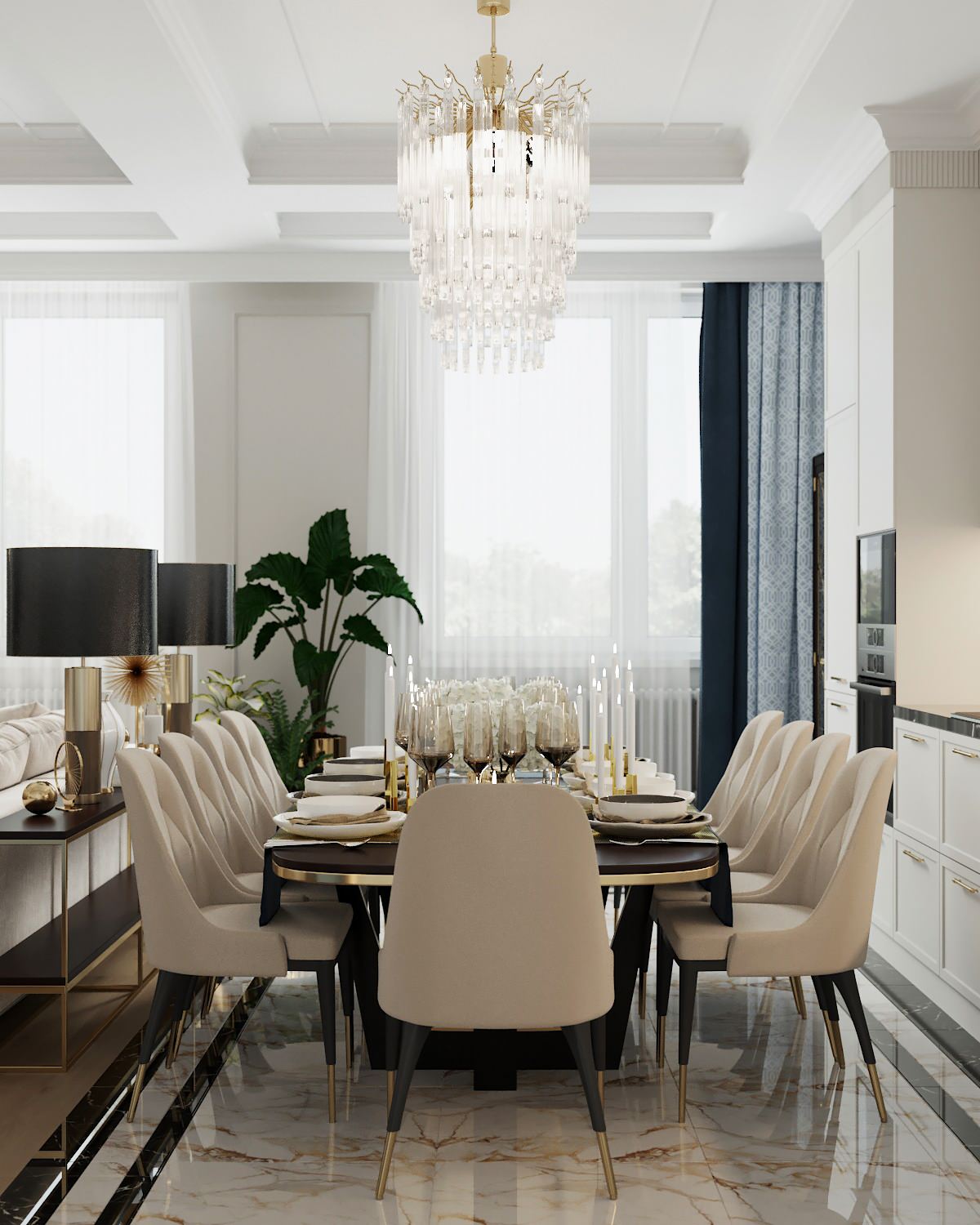 Роскошный дом для большой семьи