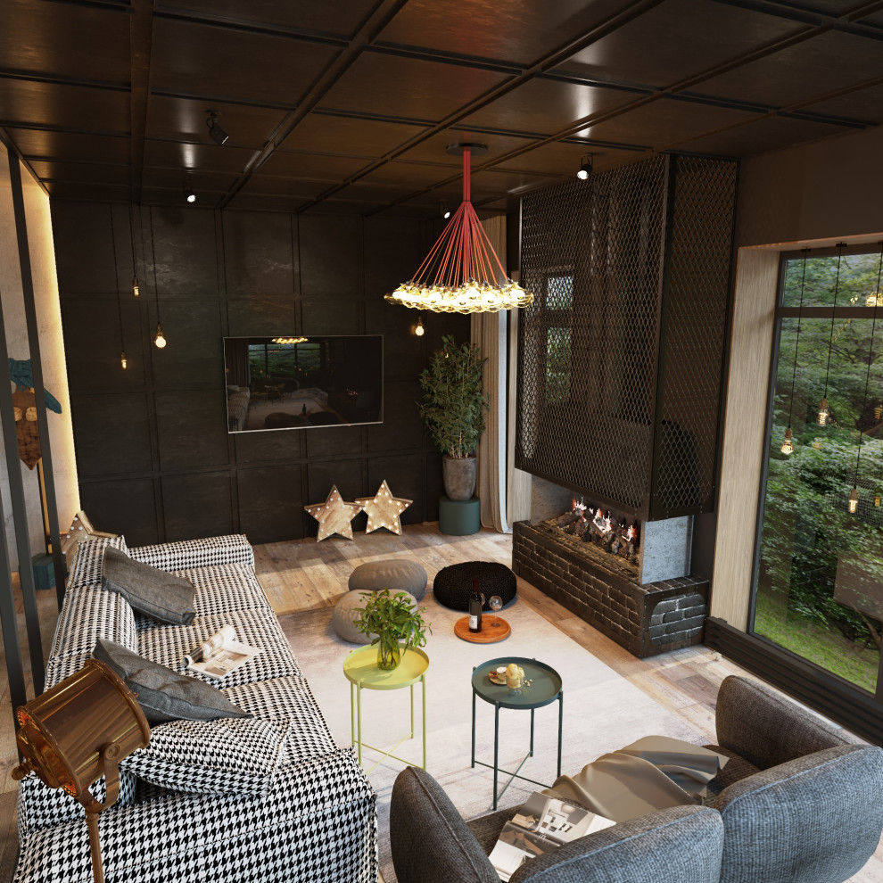 кухня-гостиная, спальня дома в КП Первомайский