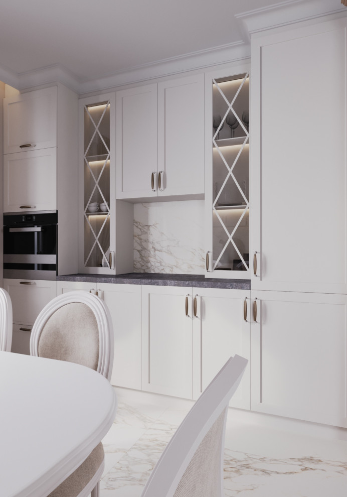 Обложка проекта: Проект кухни-гостиной пос. Жуково