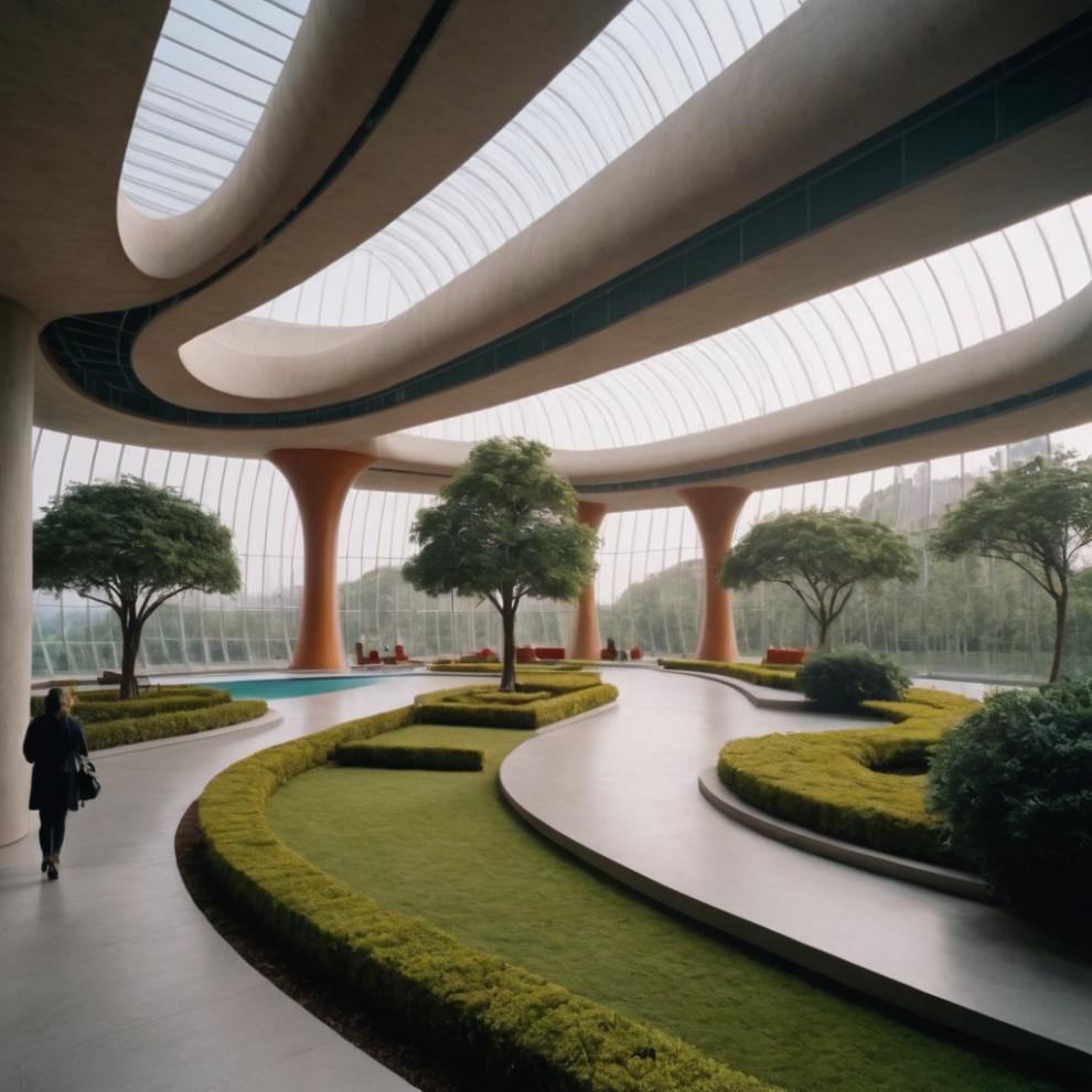 (re)MIXED : Многофункциональный выставочный центр : AI Modernism space