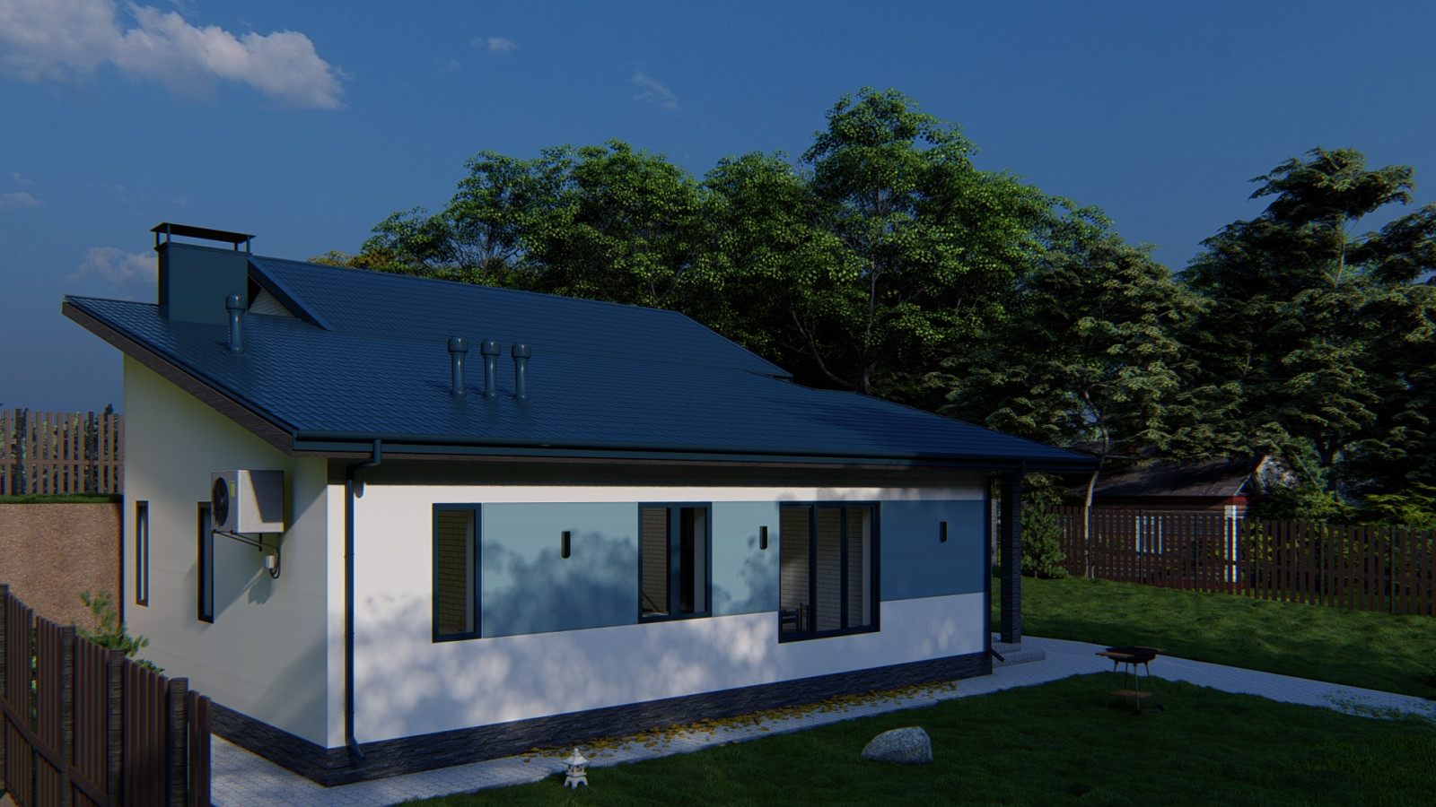 Пристройка к жилому дому