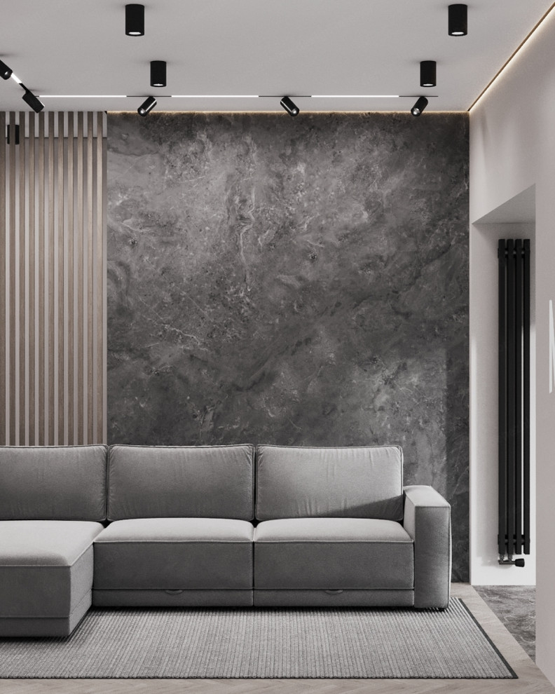 Дизайн проект 3 комнатной квартиры - ЖК Западный порт №2