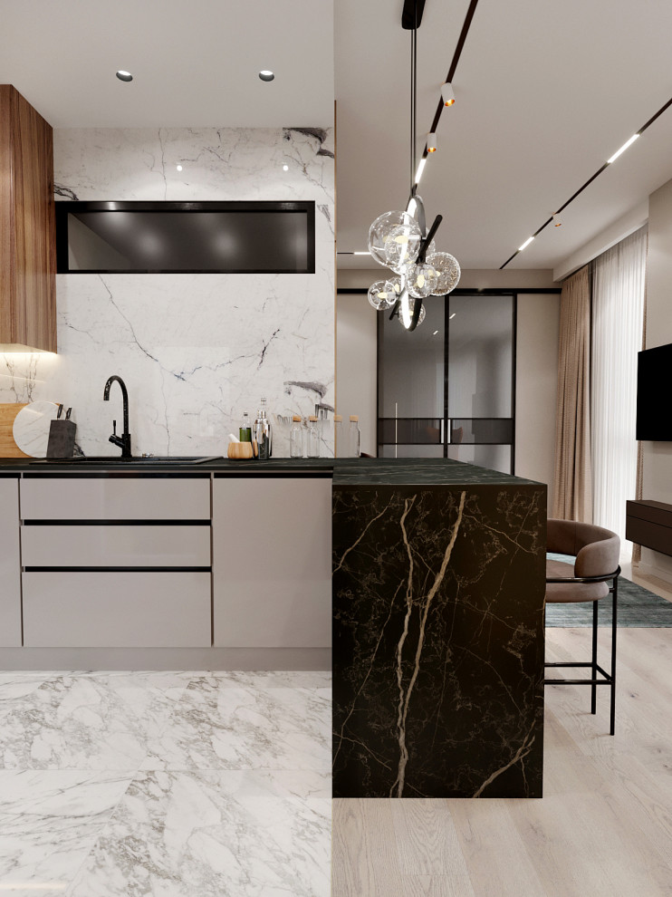 гостиная/кухня