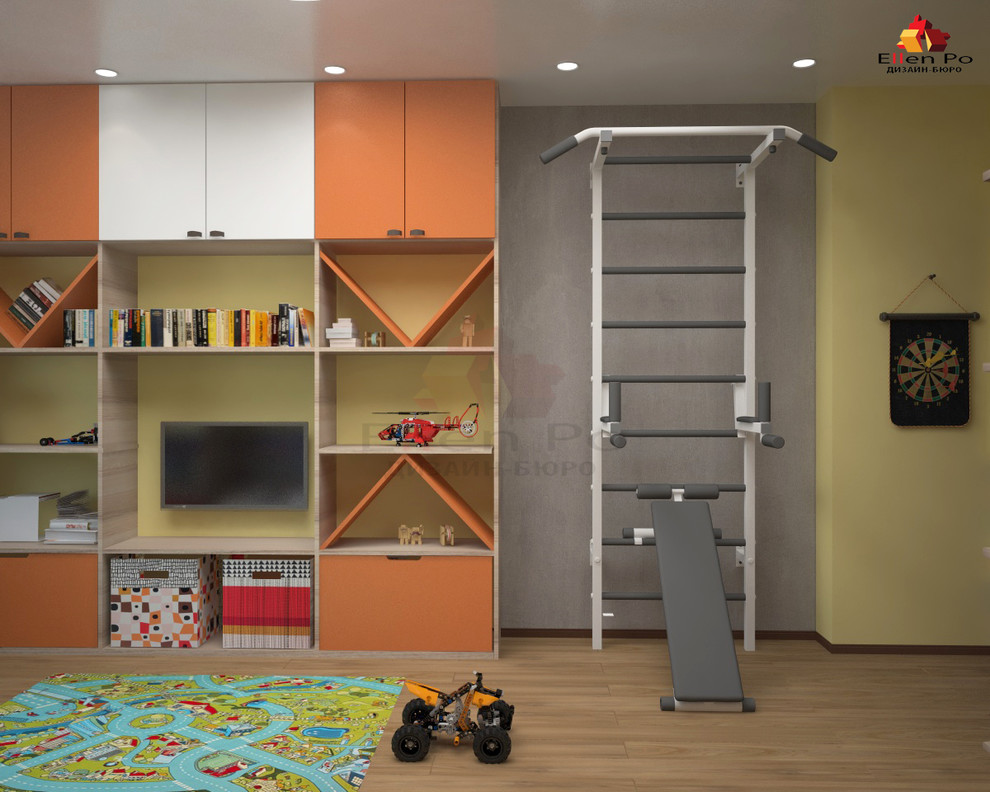 Дизайн трех-комнатной квартиры с элементами лофт и восточной культуры.