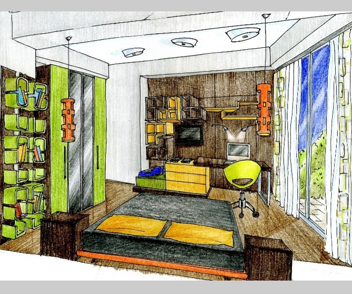 Интерьеры частного дома