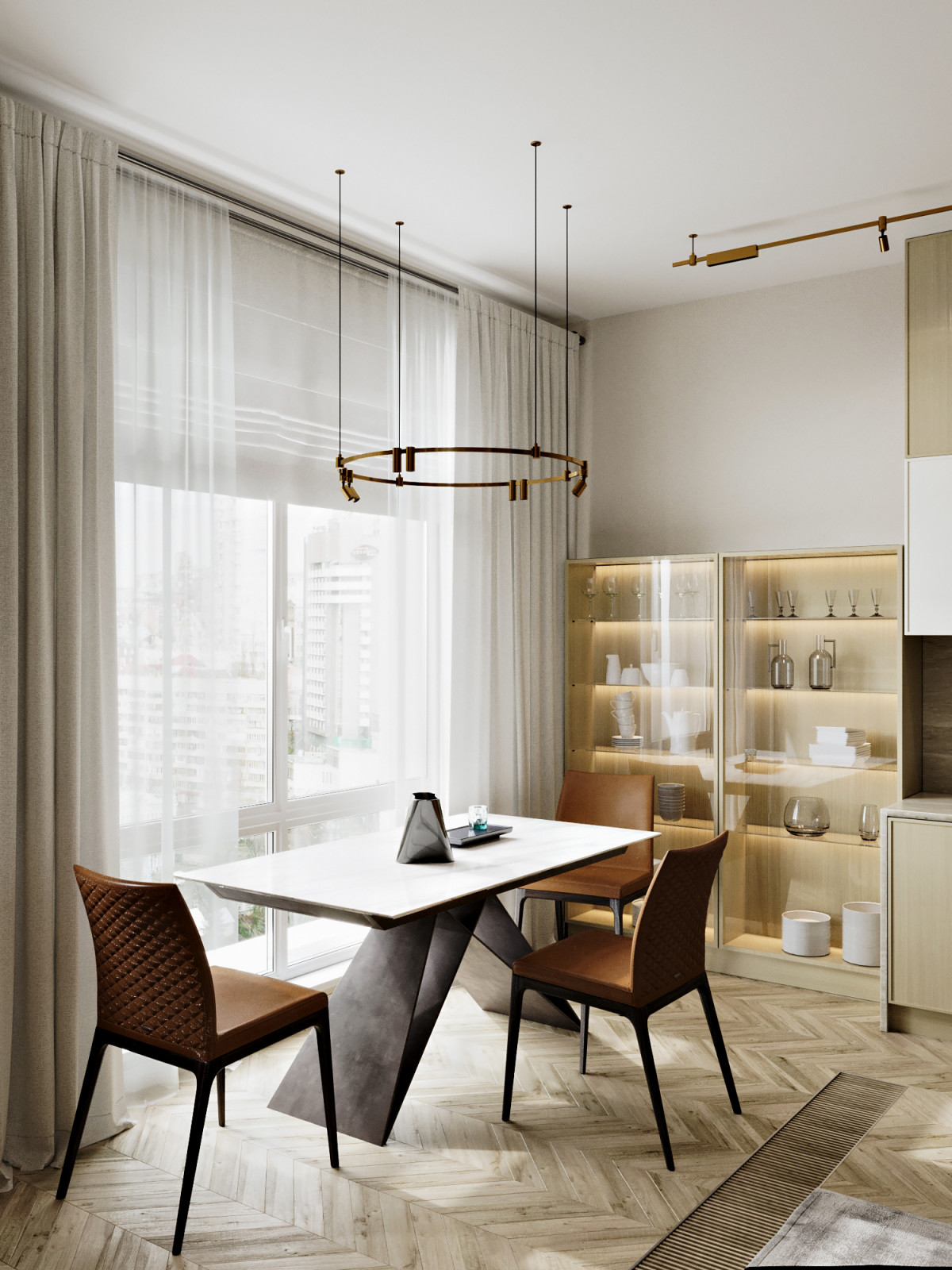 Обложка проекта: Туманное утро