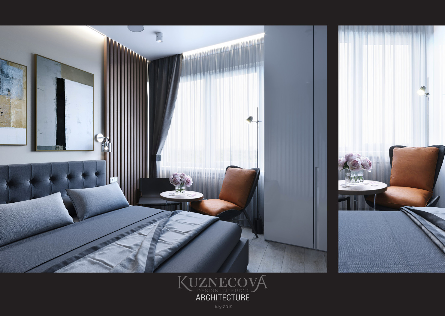 Дизайн проект квартиры 60 кв.м.