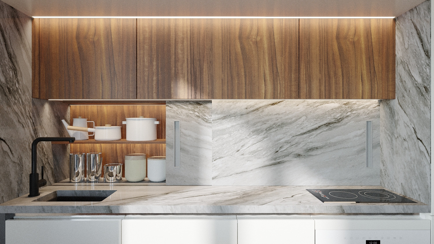 ЖК Среда 56 кв.м. светлого минимализма