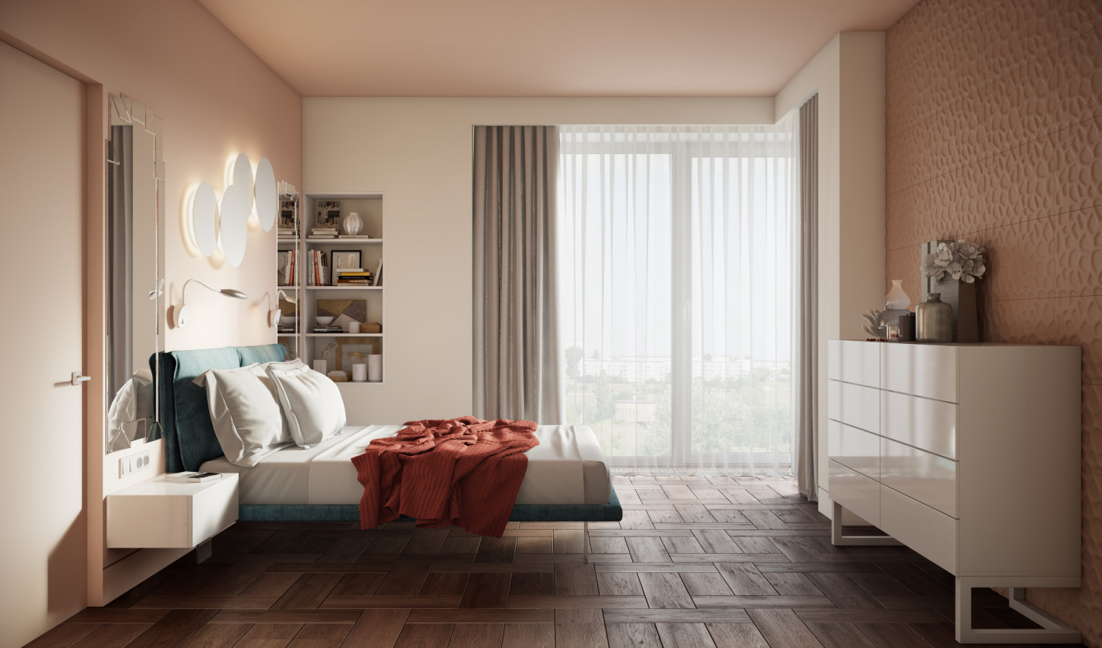 Интерьер в 160м2 ЖК Велтон парк