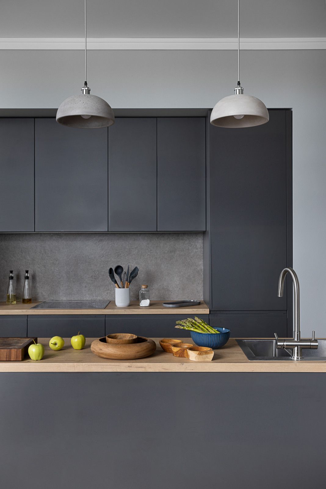 Съемка реализованного интерьера квартиры в ЖК Парк Горького