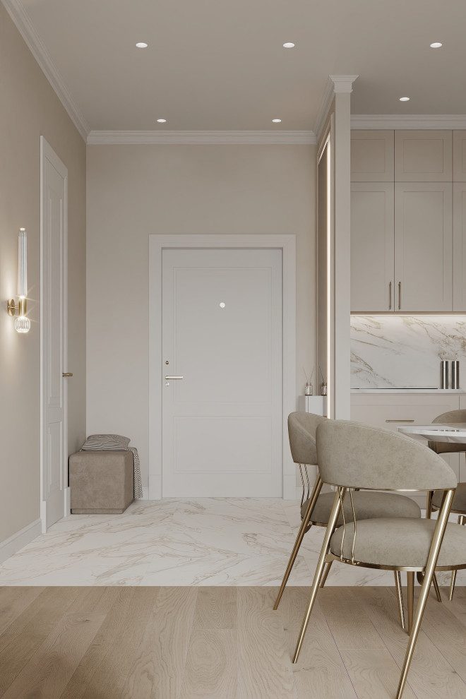 Дизайн и ремонт квартиры в ЖК Сердце Столицы - Поэзия неоклассики