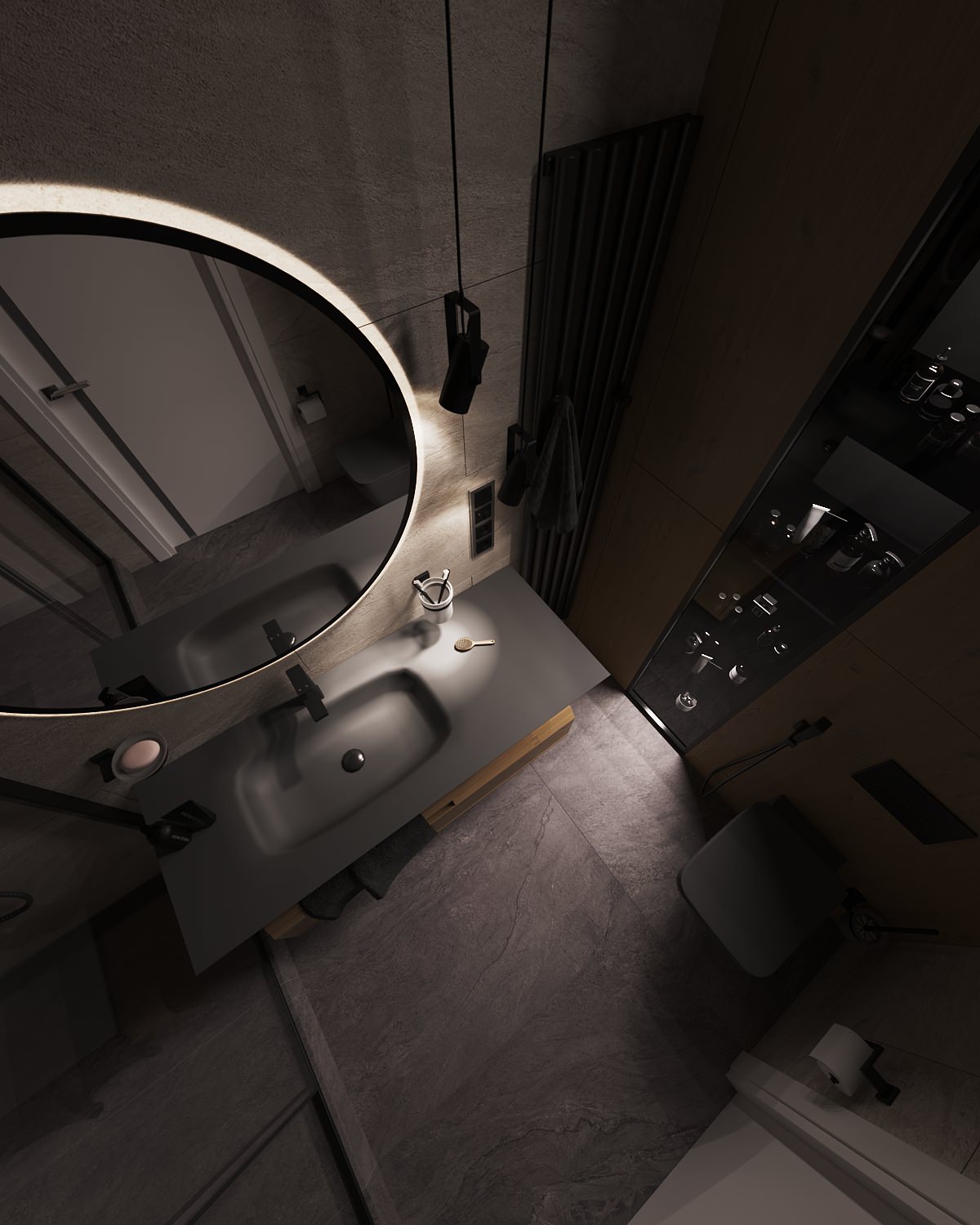 Контрастная квартира в ЖК Столичный