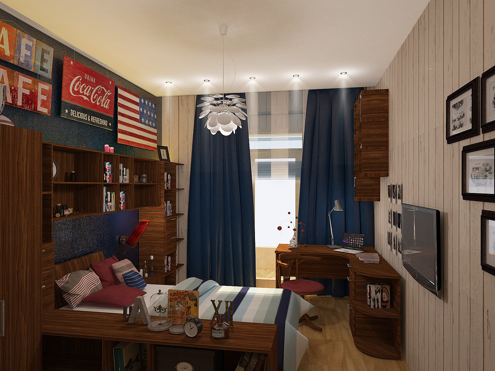 Квартира в темных тонах