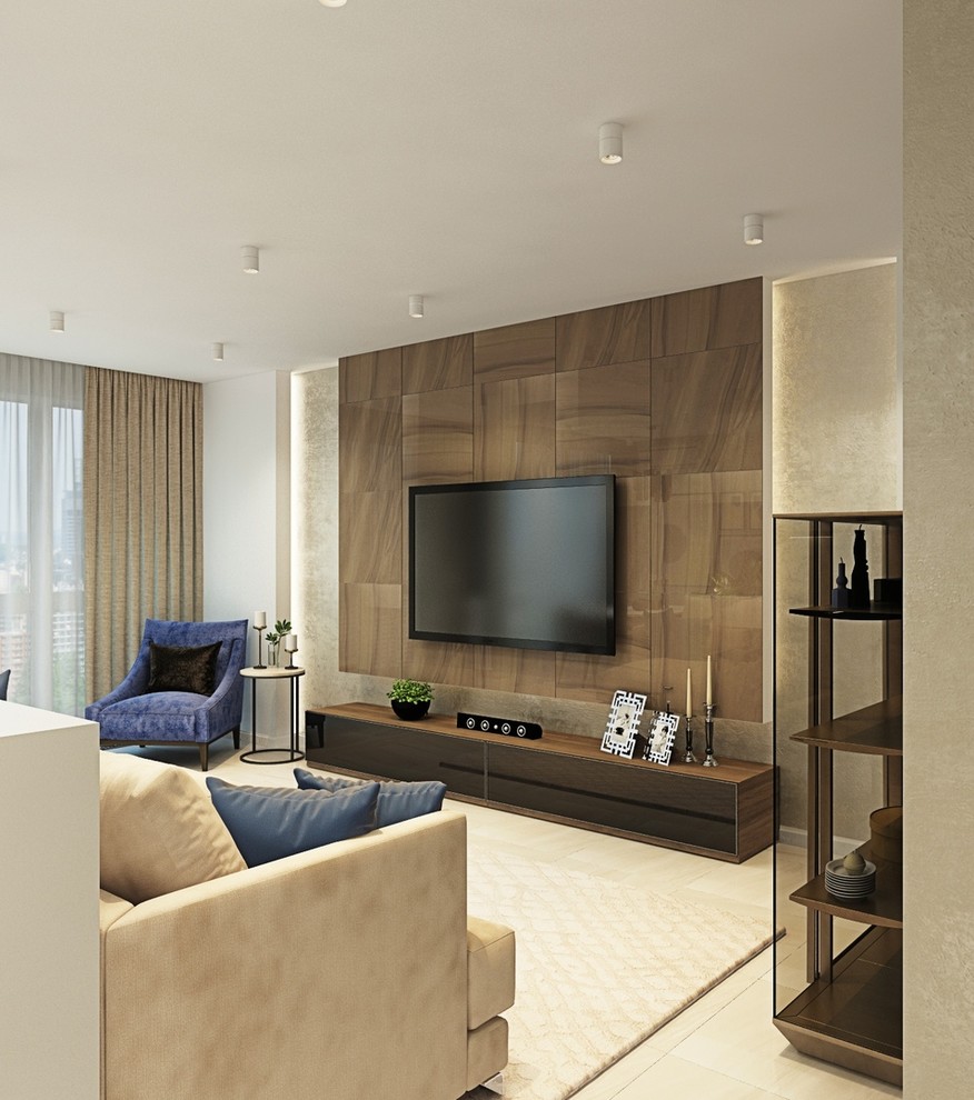 Дизайн - проект 3к. кв 96 м2 для молодой семьи в ЖК "Никольский"