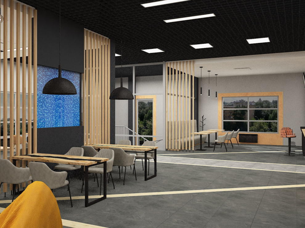 Проект кафе автомойки