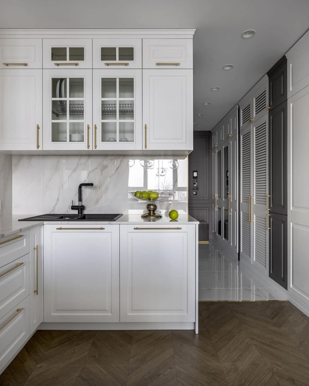 Интерьер квартиры в ЖК "Ольховский парк" по проекту Шабалина Александра