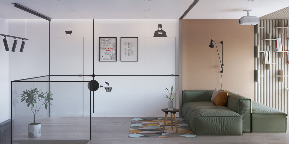 Обложка проекта: Двухуровневая квартира в Уфе