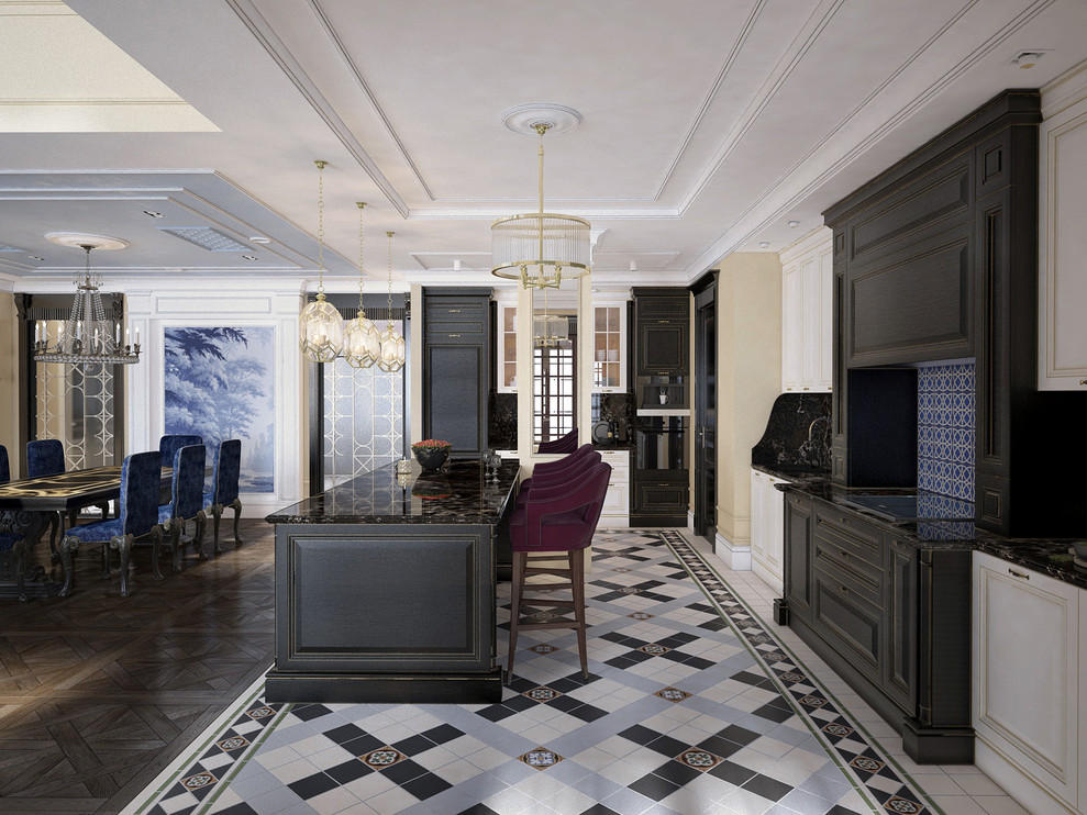 кухня с островом