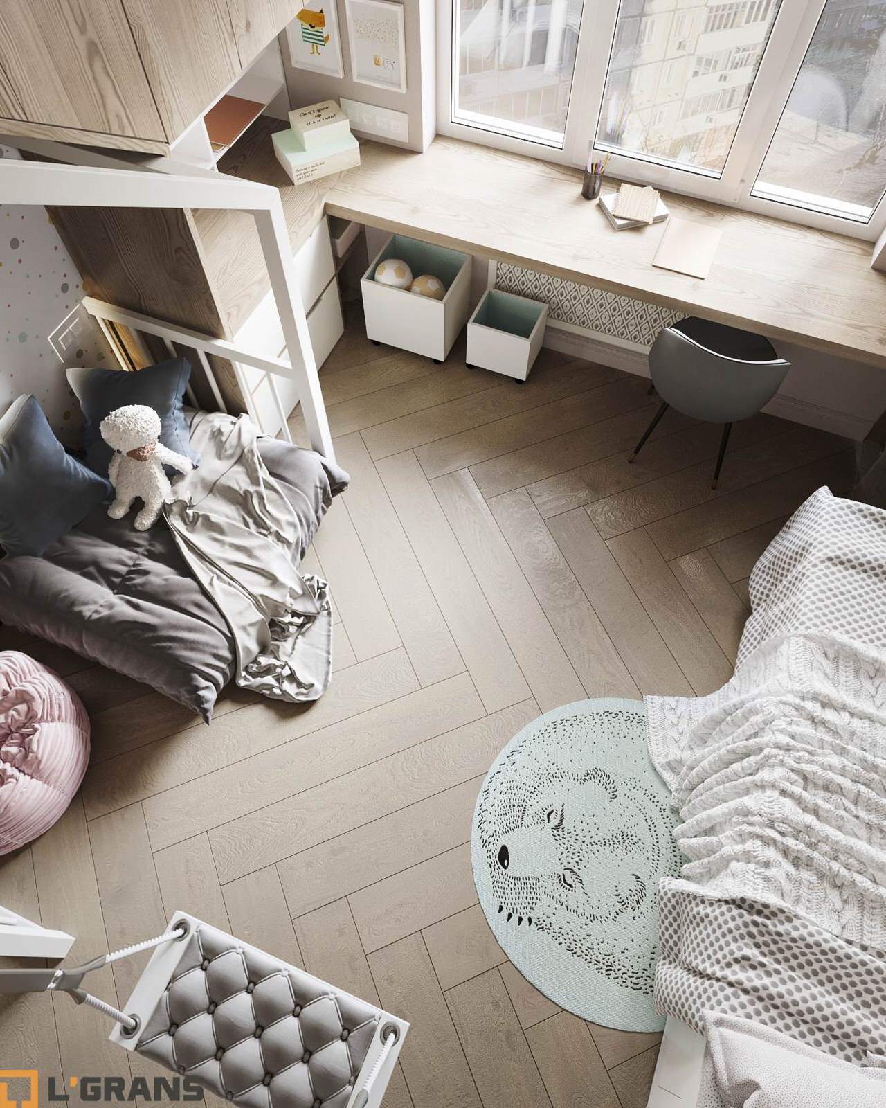 Дизайн проект интерьера квартиры в ЖК Пионерский