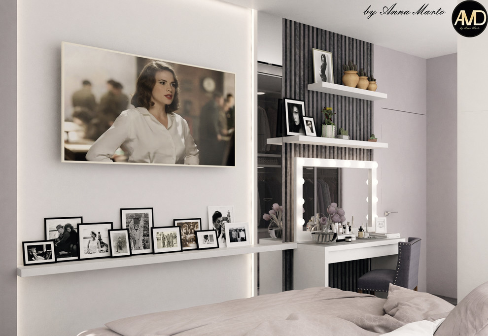 3-х комнатная квартира в ЖК Аристократ в современном стиле