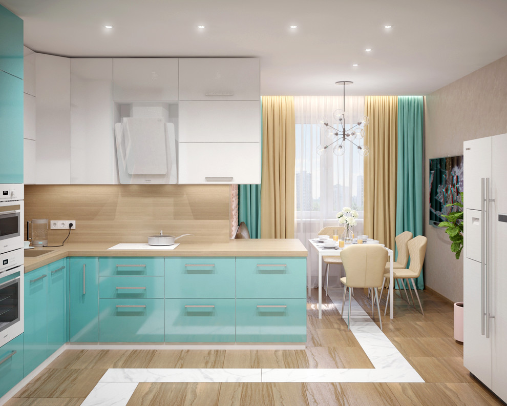 Дизайн проект кухни. Фрунзе 63