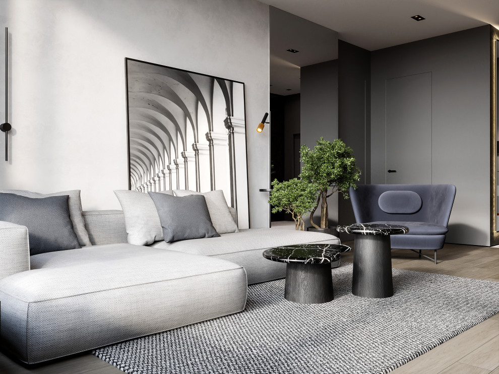 Дизайн-проект 3-комнатной квартиры 81 м2 в ЖК Onyx Deluxe