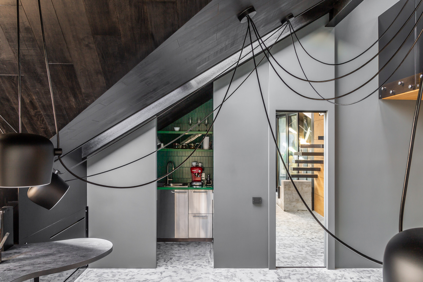 Офис в мансарде