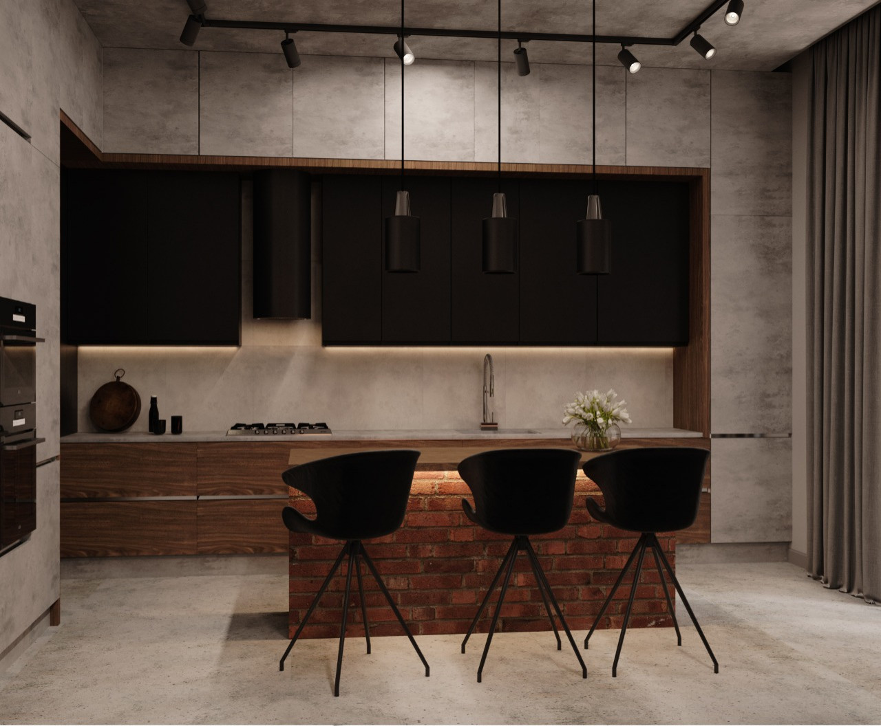 Обложка проекта: Гостиная в загородном доме