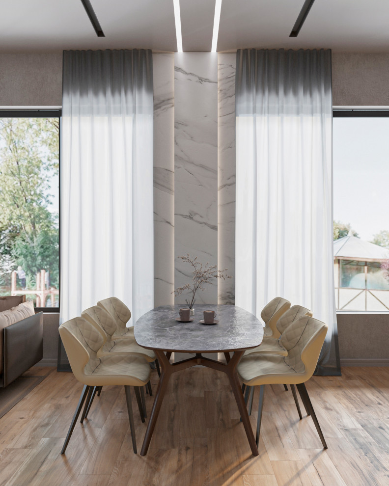 Дизайн опенспейса в Израиле 2 вариант