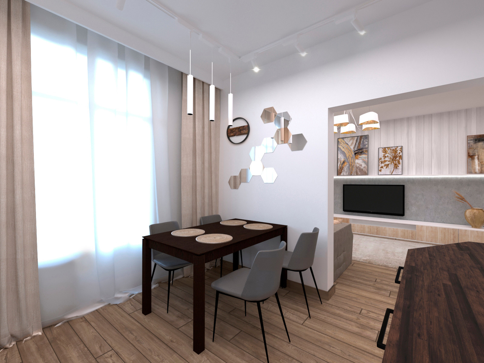 Сканди интерьер в Нижневартовске