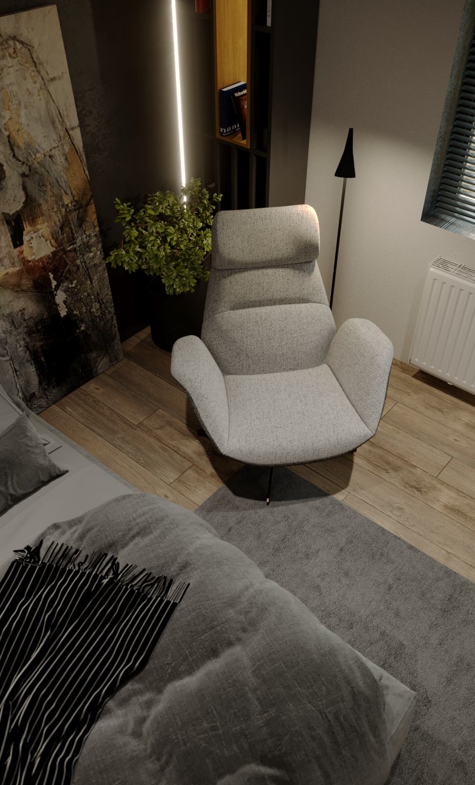 Интерьер Частного дома 110 м2. Современный интерьер для молодой пары