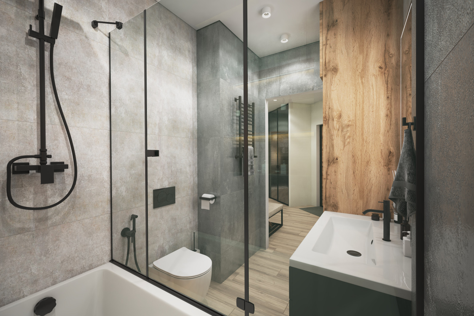 Однокомнатная квартира. 44 кв.м.