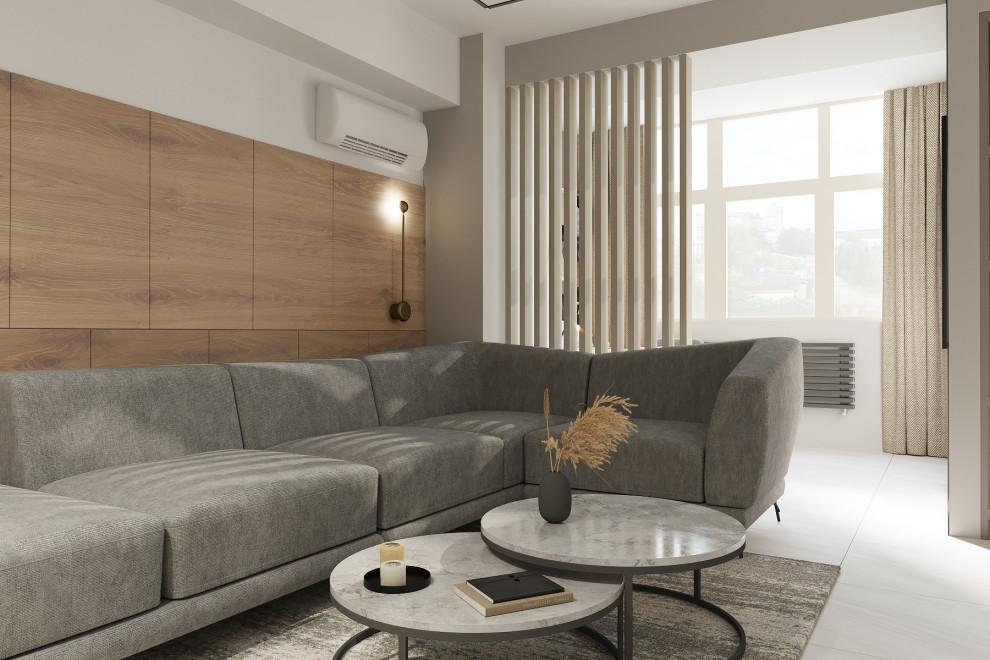 Уютная и светлая квартира с видом на реку для молодой пары